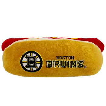 Boston Bruins- Plush Hot Dog Toy
